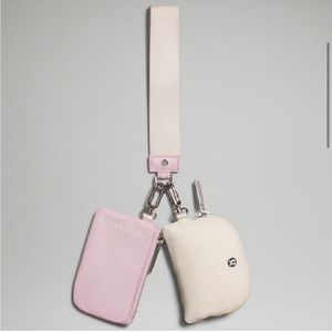 Pink Peony Dual Pouch | Lululemon | wristlet | keychain